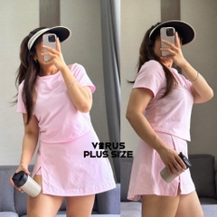 Áo thun tank f21plus cotton xuất xịn bigsize(5499)
