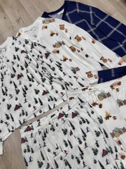 Bộ dài Natural henley bigsize xuất xịn