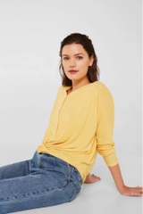 [ViruSpluSSize] áo len ESPRIT vạt chéo BigSize xuất xịn