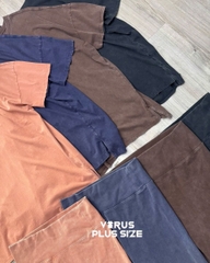 Set bộ ngố Nudds nền vải wax áo form rộng quần đùi gân ôm bigsize (nuudssetn)
