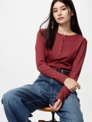 Áo thun tay dài un1 bigsize(henley uni)