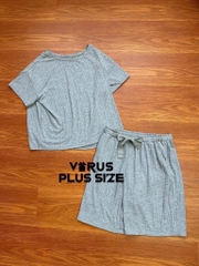 Bộ Gu ngố thun len Bigsize xuất xịn