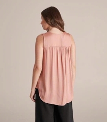 Áo lụa cổ V preview bigsize