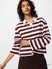Áo polo sọc un1 cotton thoáng mát bigsize