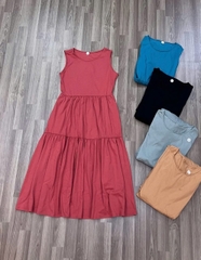 Đầm babydoll un1 cotton bigsize (hàng cắt tag)