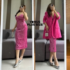 Đầm dây nhung Fashion body sang xịn mịn bigsize
