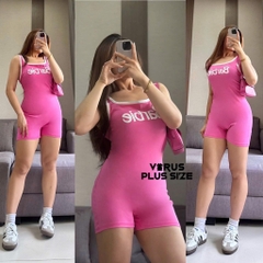 Jumsuit đùi f21plus xuất xịn(3822)
