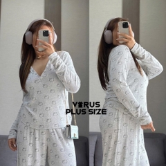 Set henley f21plus bigsize