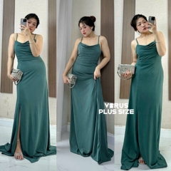 Đầm tiệc Birdy maxi cổ đổ xẻ tà bigsize