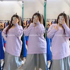 [viruSpluSSize]Áo len cổ tim xoài mng bigSize xuất xịn