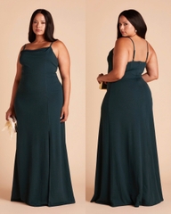 Đầm tiệc Birdy maxi cổ đổ xẻ tà bigsize