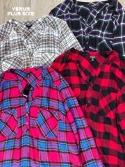 Áo somi caro torrid bigsize vạt bầu