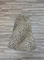 Chân váy lụa midi Hắc em bigsize