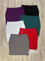 Chân váy ôm thun fashion nova bigsize