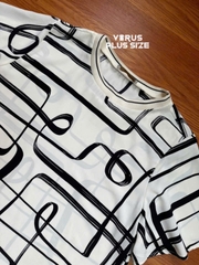 Áo lụa cổ thun AK bigsize
