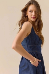 Đầm jean Alta bigsize xuất xịn
