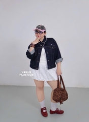 Áo khoác Jeans Un1 bigsize xuất xịn trendy