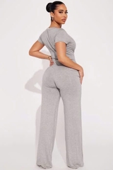 Jumsuit fashion thun cổ v bigsize