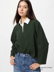 Áo polo trơn un1 tay dài basic bigsize