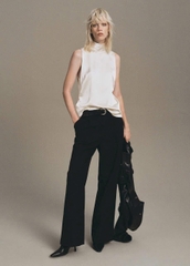 Áo cổ lọ Xoài mng lụa sang xịn bigsize