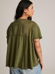 Áo linen Festi form rộng bigsize xuất xịn