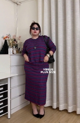 Set len time tru thổ cẩm bigsize xuất xịn