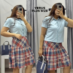 Chân váy Torrid caro xinh xuất xịn bigsize