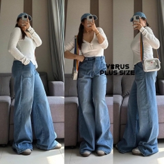 Quần Jean Sneakpeak ống suông