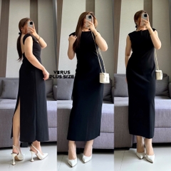 Đầm midi Mango hở lưng xuất xịn không đường may