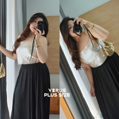Áo dây anth sequin giả xà cừ bigsize