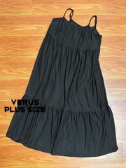 Đầm maxi Lant bryan thêu lỗ bigsize