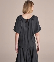 Áo lụa tay phồng Preview bigsize
