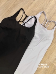 Đầm thể thao đan lưng Zella bigsize có lót quần thoải mái vận động