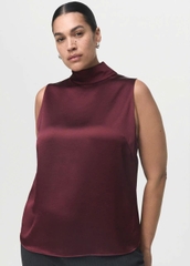 Áo cổ lọ Xoài mng lụa sang xịn bigsize