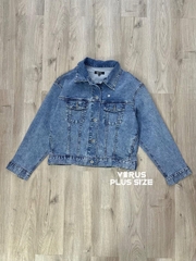 Áo khoác Jeans Un1 bigsize xuất xịn trendy