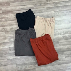 Chân váy un1 lưng thun bigsize cotton thoáng mát che khuyết điểm(hàng cắt tag)