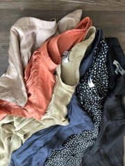 Áo somi Lụa Cổ Trụ Preview Bigsize
