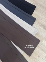 Quần tây suông Ansich bigsize lưng thun co giãn chất dày dặn đứng dáng