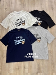 Áo thun unisex yankee emeobi mlb bigsize