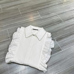 Áo somi Z@ra viền bèo xuất xịn
