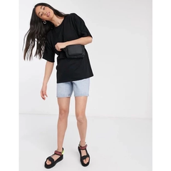 Áo thun bigSize ASOS cổ tròn áo thun trắng đen