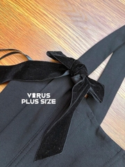 Áo dây corset nơ f21plus xuất xịn