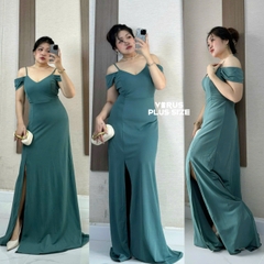 Đầm tiệc Birdy maxi 2 dây bẹt vai xuất xịn bigsize