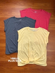 Áo thun maurice xoắn tà bigsize