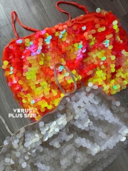 Áo dây anth sequin giả xà cừ bigsize