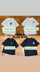 Áo thun MLB unisex xuất xịn bigsize