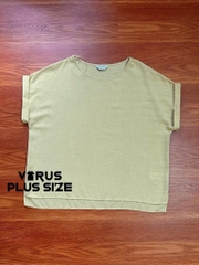 Áo tay nối Primark linen thoáng mát bigsize