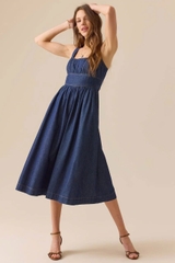 Đầm jean Alta bigsize xuất xịn