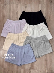 Quần short nỉ  bigsize xuất xịn chất mềm mịn