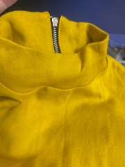 sale outlet - Áo tay dài f21 cổ cao nhẹ bigSize xuất xịn